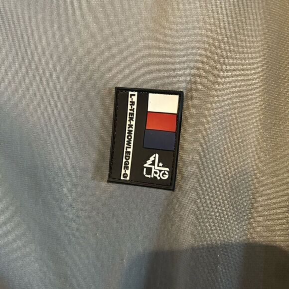 LRG Vintage Track Jacket Black, Gray, Red, Purple Color Block XL - Picture 12 of 14
